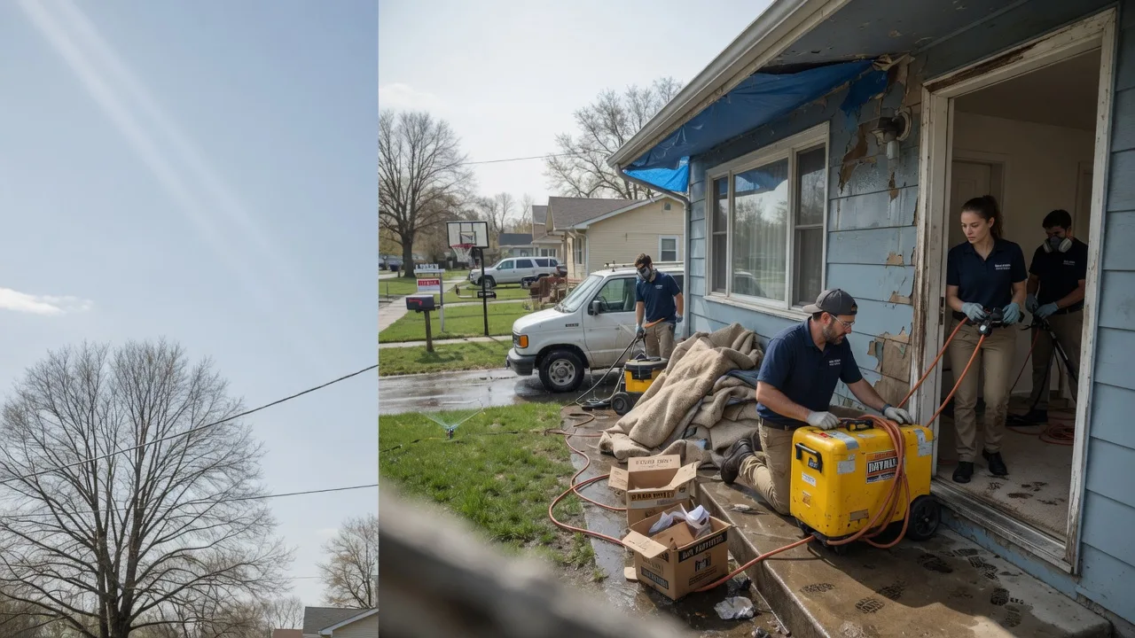 Basement Flood Cleanup in Indian Valley, ID near me